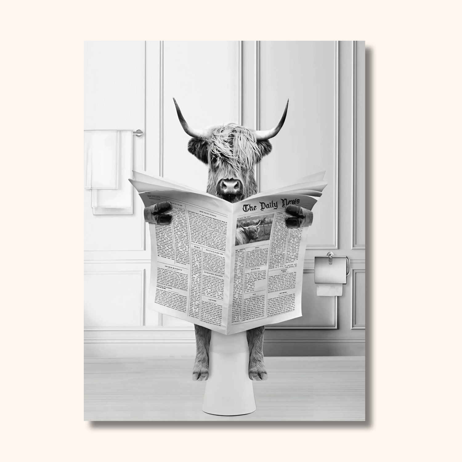 Peinture vache MOOMATIN