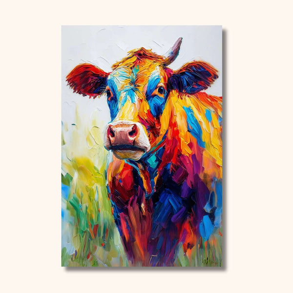 Peinture vache colorée LAIT’ART