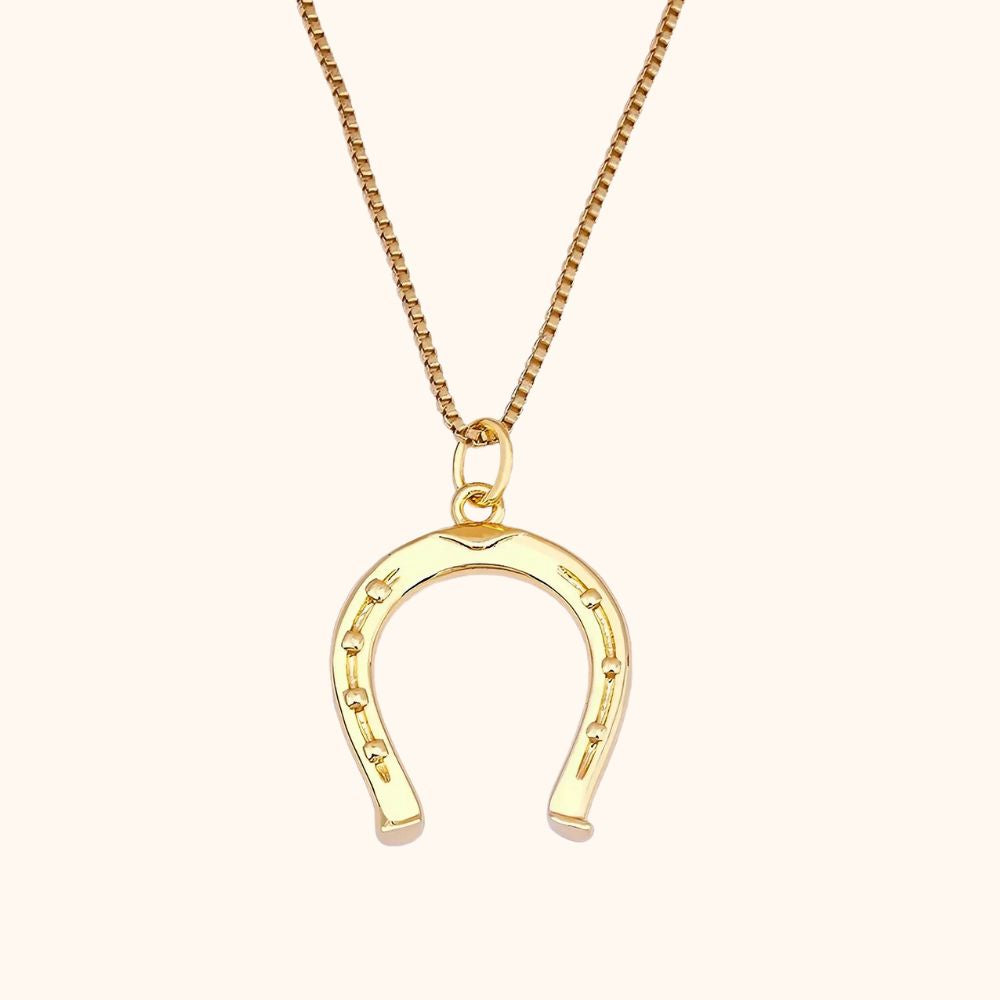 Pendentif fer à cheval or LUCKYGOLD