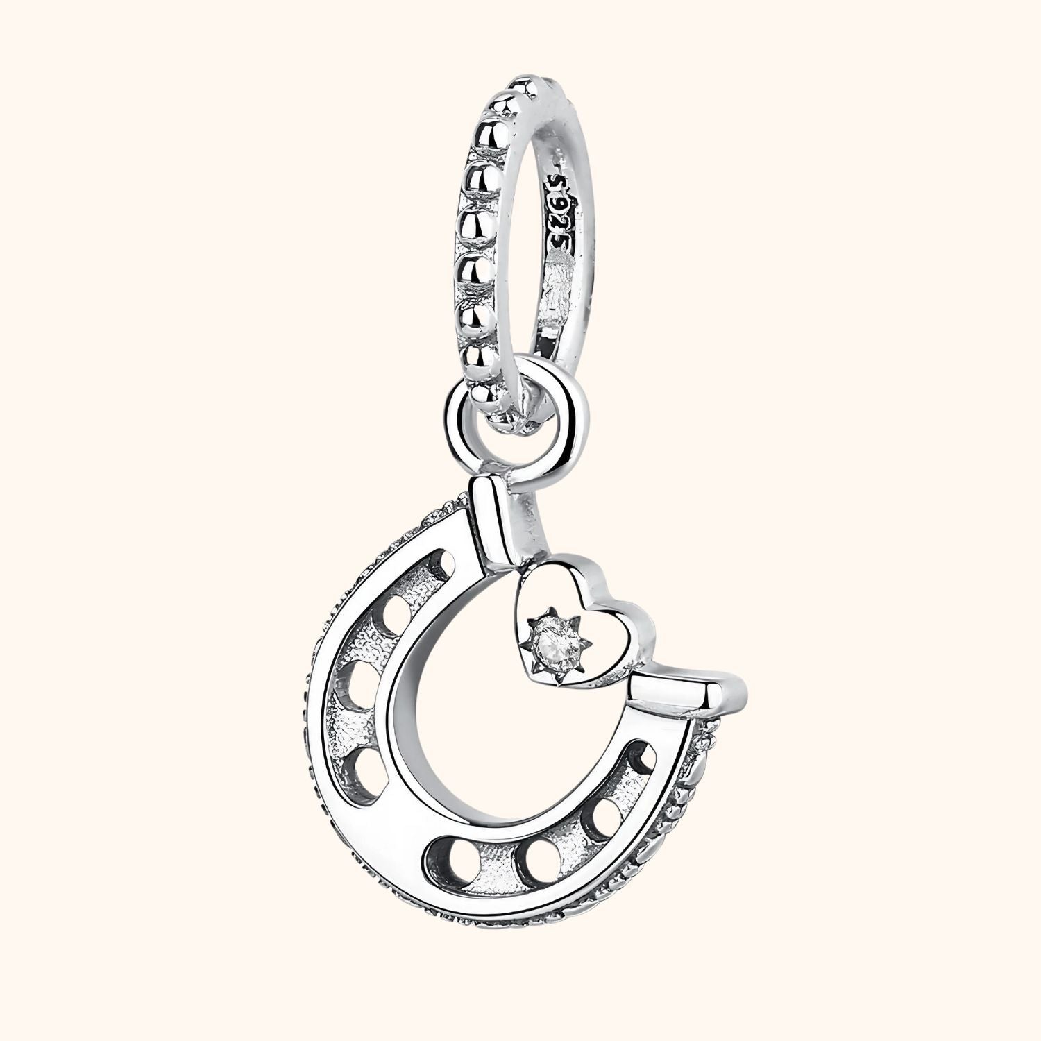 Pendentif fer à cheval porte-bonheur SPARKLE