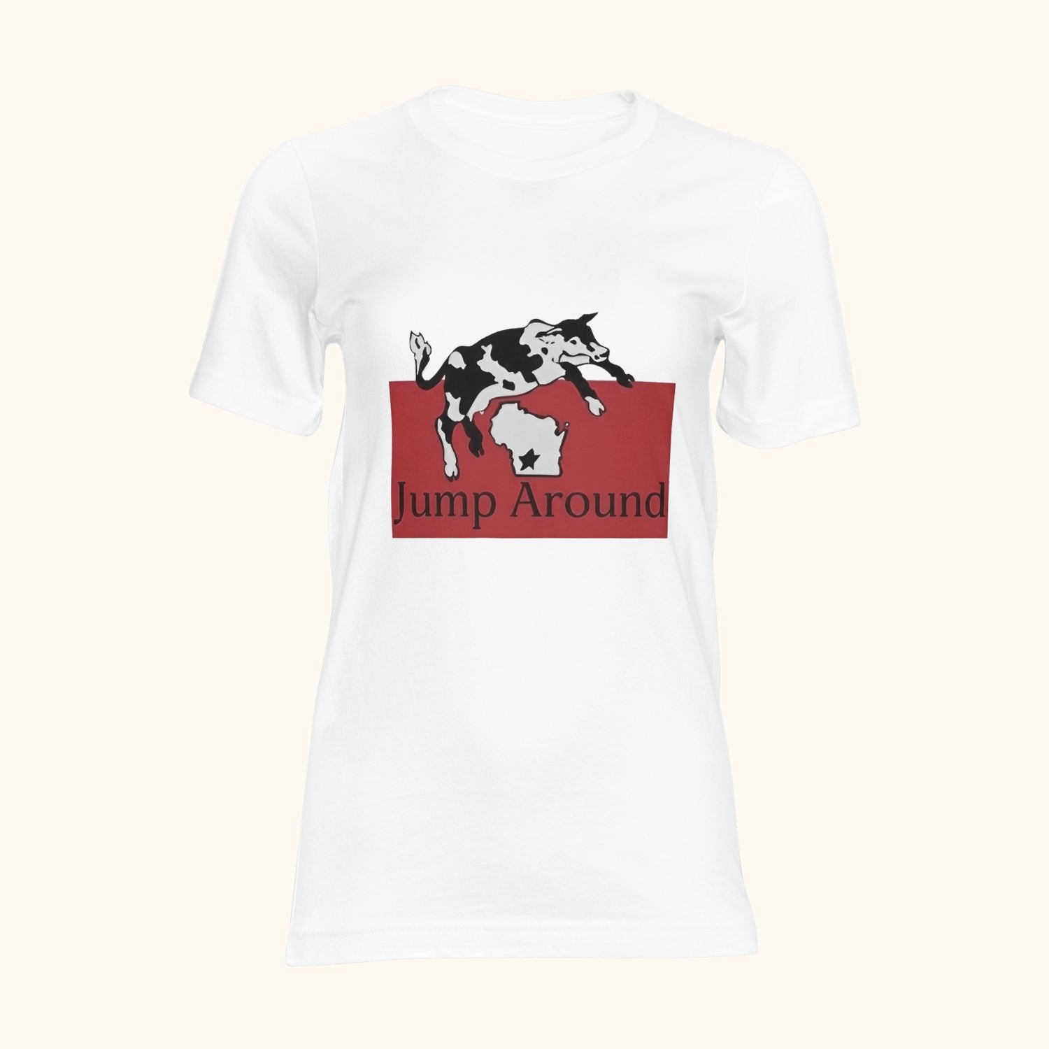 T-shirt vache Jump Around