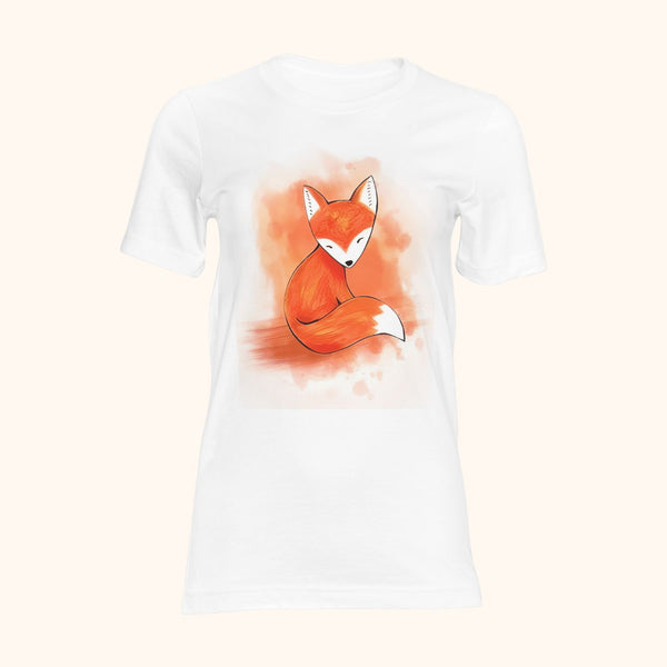 T-shirt graphique renard