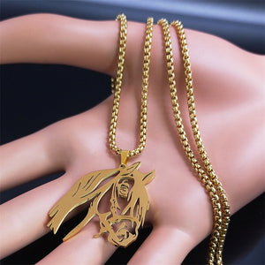 Pendentif cheval - Le Petit Fermier