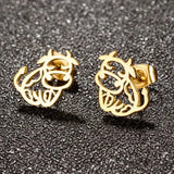 Boucles d'oreilles vaches minimalistes COWQUETTE