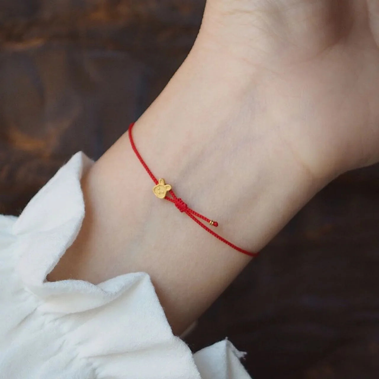 Bracelet lapin porte-bonheur FRIPOUILLE