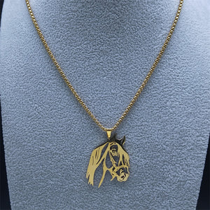 Pendentif cheval - Le Petit Fermier
