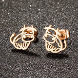 Boucles d'oreilles vaches minimalistes COWQUETTE