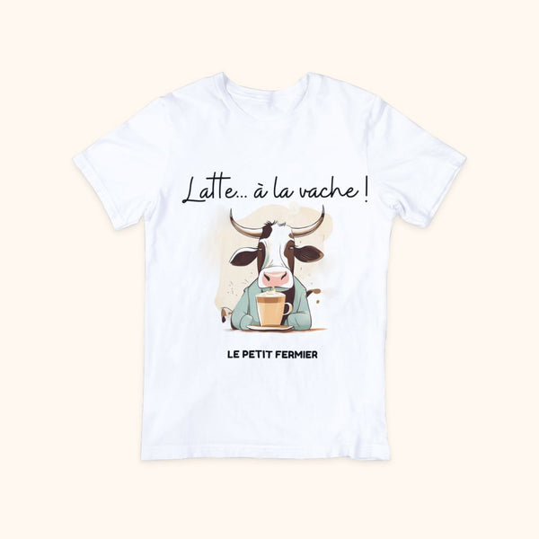 T-shirt Latte... à la vache !