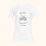 T-shirt agriculteur au grand coeur
