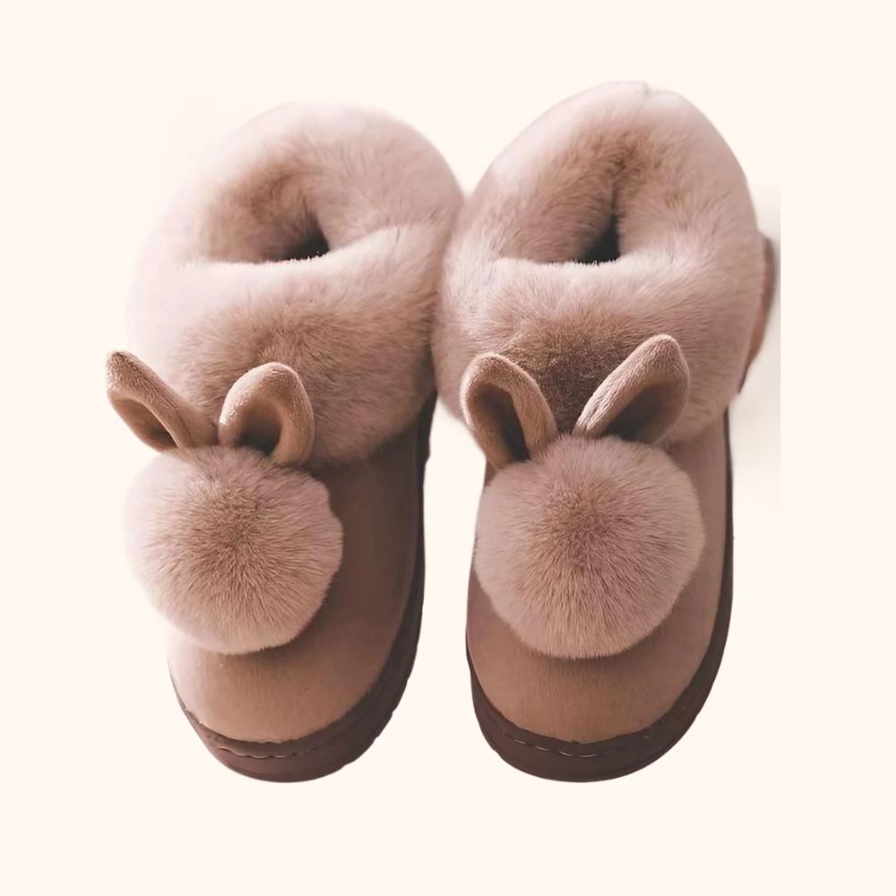 Chaussons lapins polaires