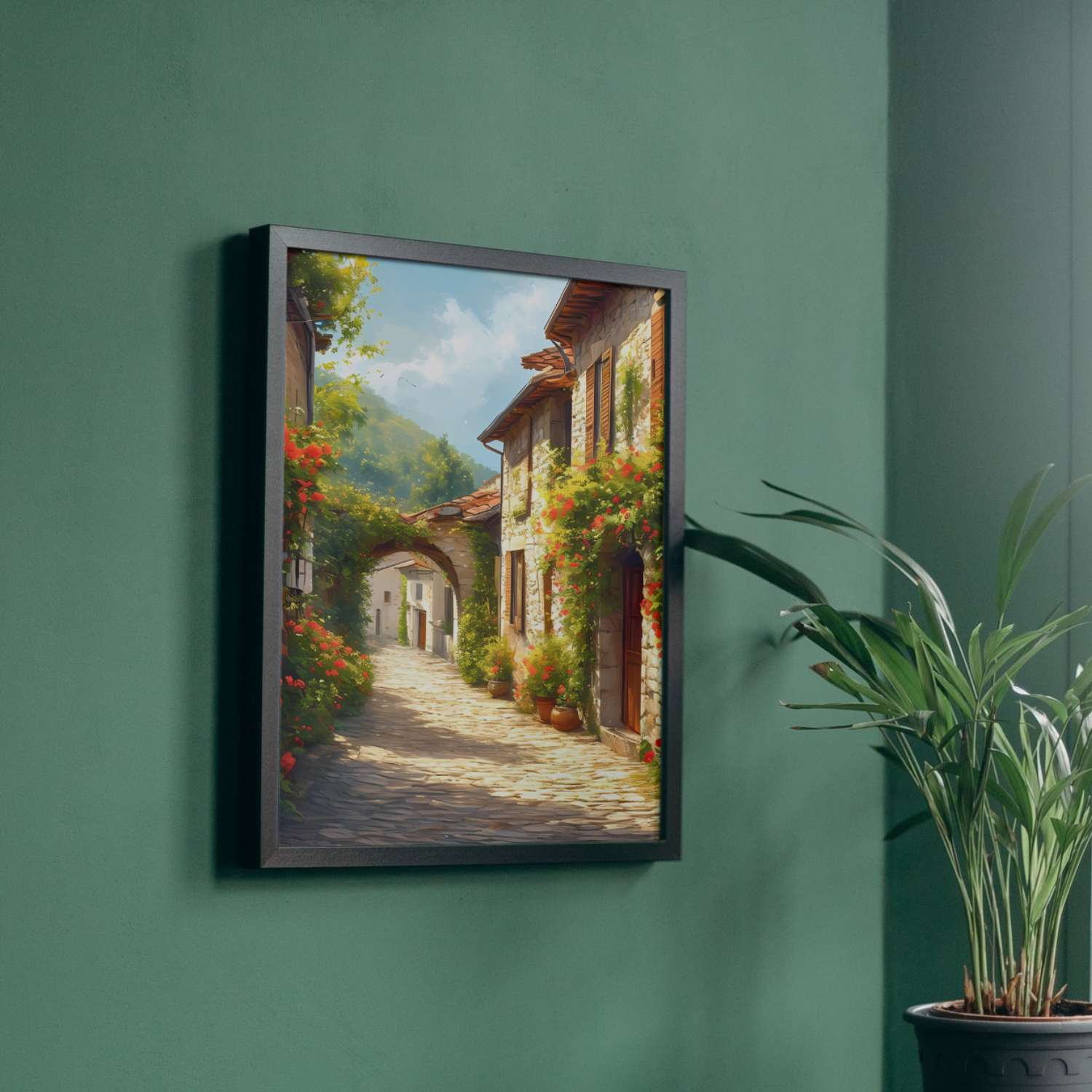 Tableau campagne chic CHARME DU VILLAGE