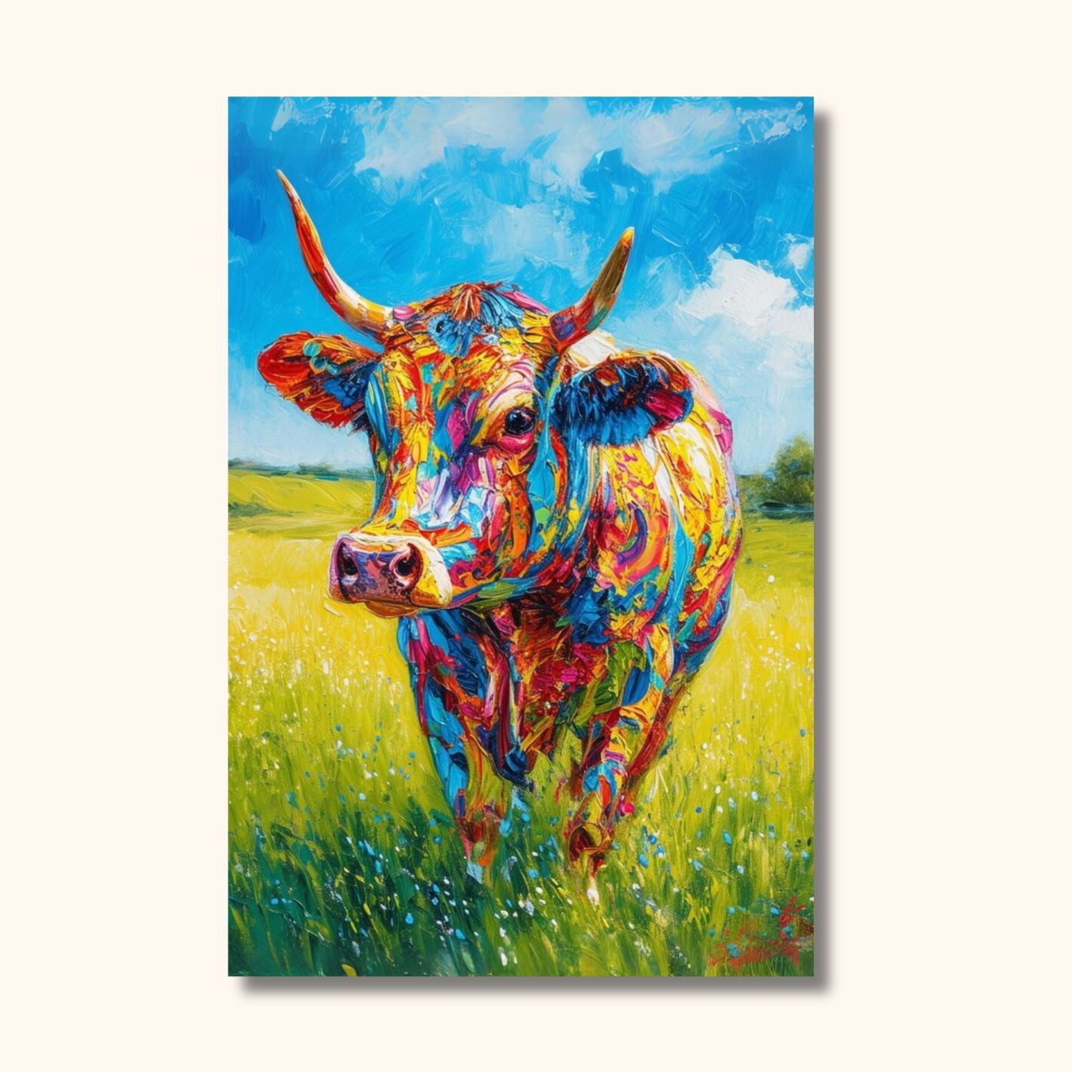 Vache Cowparade ARLEQUIN