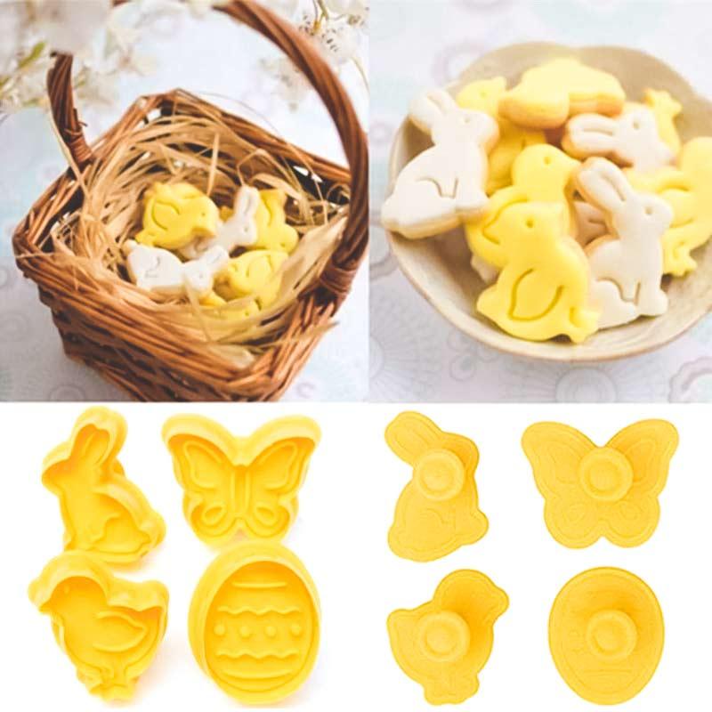 4 emportes-pièces pour pâques - Le Petit Fermier