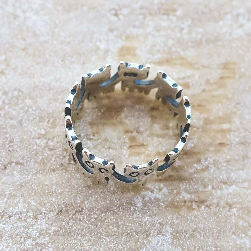 Bague chat pour femme - Le Petit Fermier