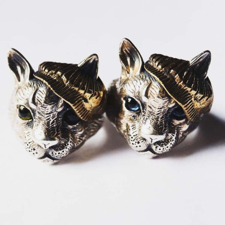 Bague chat pour homme - Le Petit Fermier