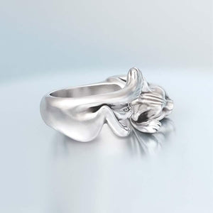 Bague chat qui dort - Le Petit Fermier