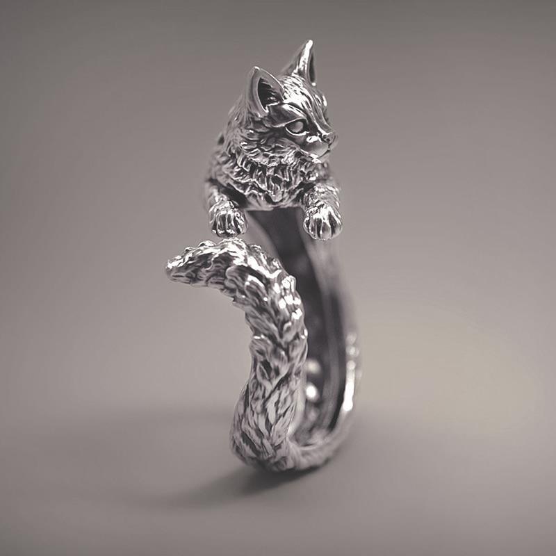 Bague chat réaliste - Le Petit Fermier