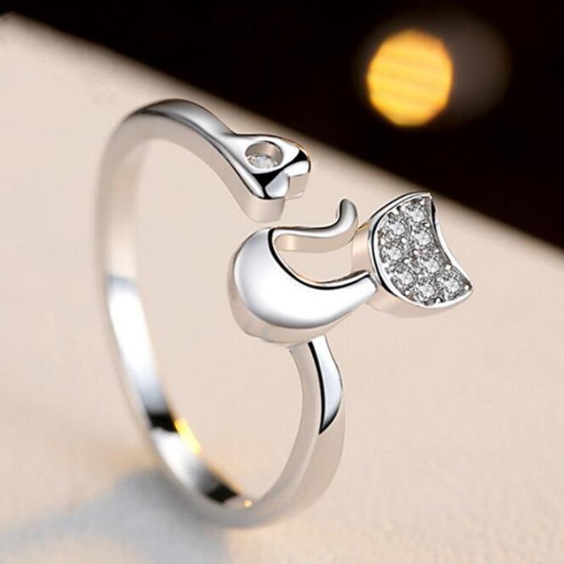 Bague chat romantique - Le Petit Fermier