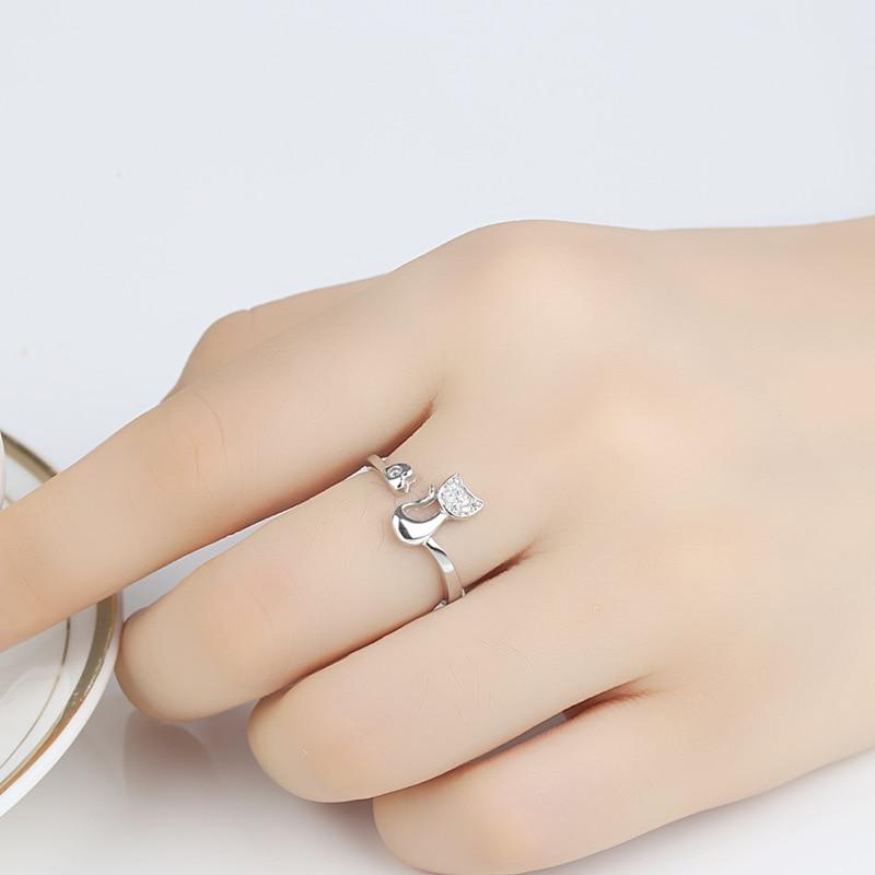 Bague chat romantique - Le Petit Fermier