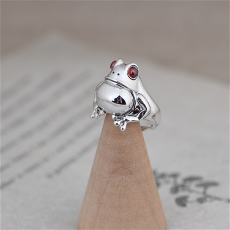 Bague la jolie grenouille qui coasse - Le Petit Fermier