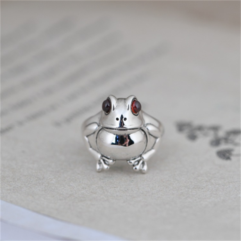 Bague la jolie grenouille qui coasse - Le Petit Fermier