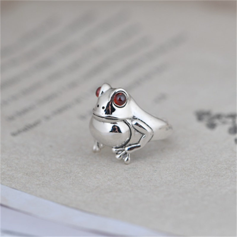 Bague la jolie grenouille qui coasse - Le Petit Fermier