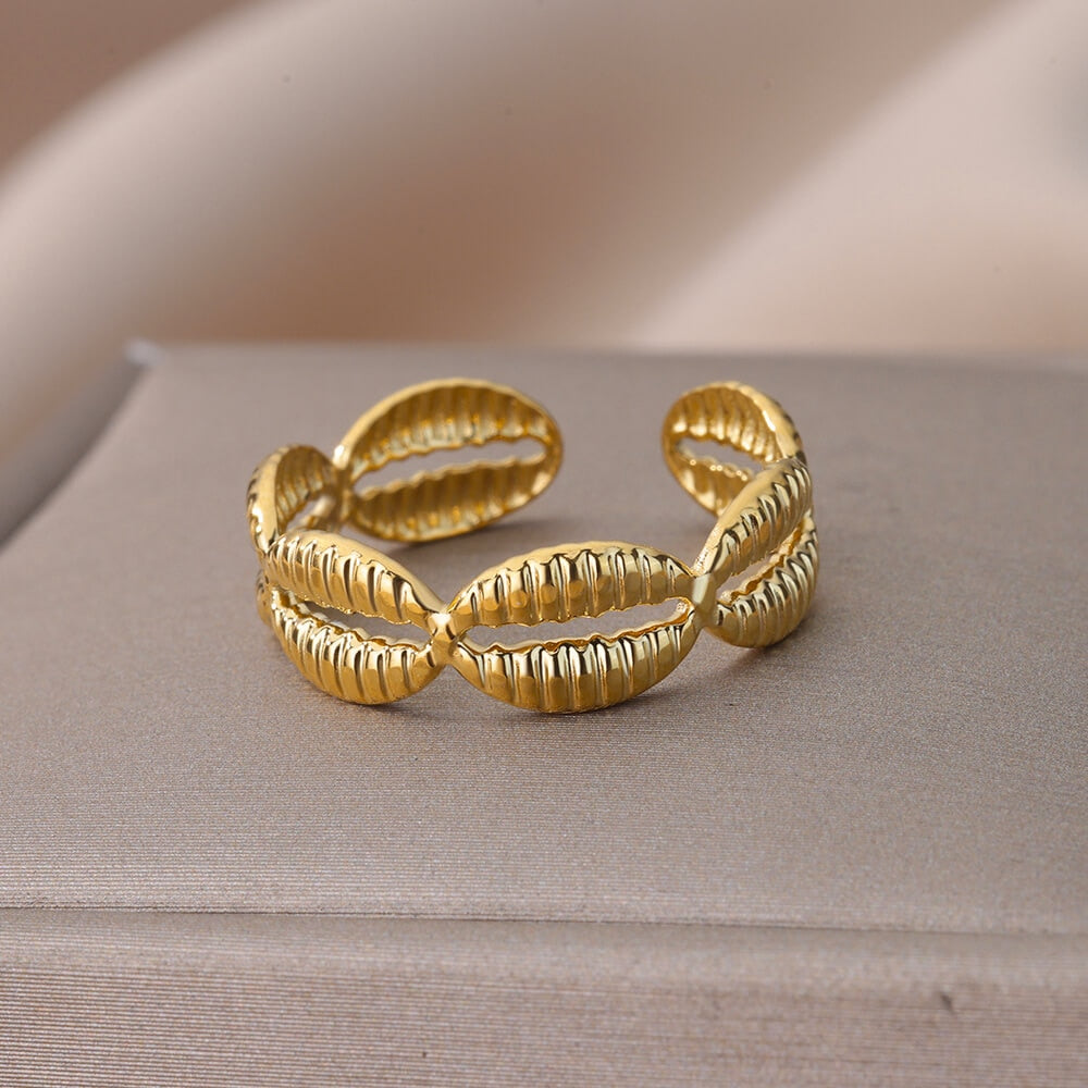 Bague la marguerite dorée - Le Petit Fermier