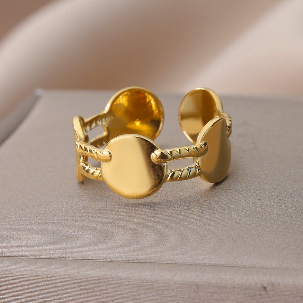 Bague la marguerite dorée - Le Petit Fermier