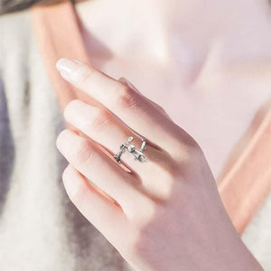 Bague le chat suspendu - Le Petit Fermier