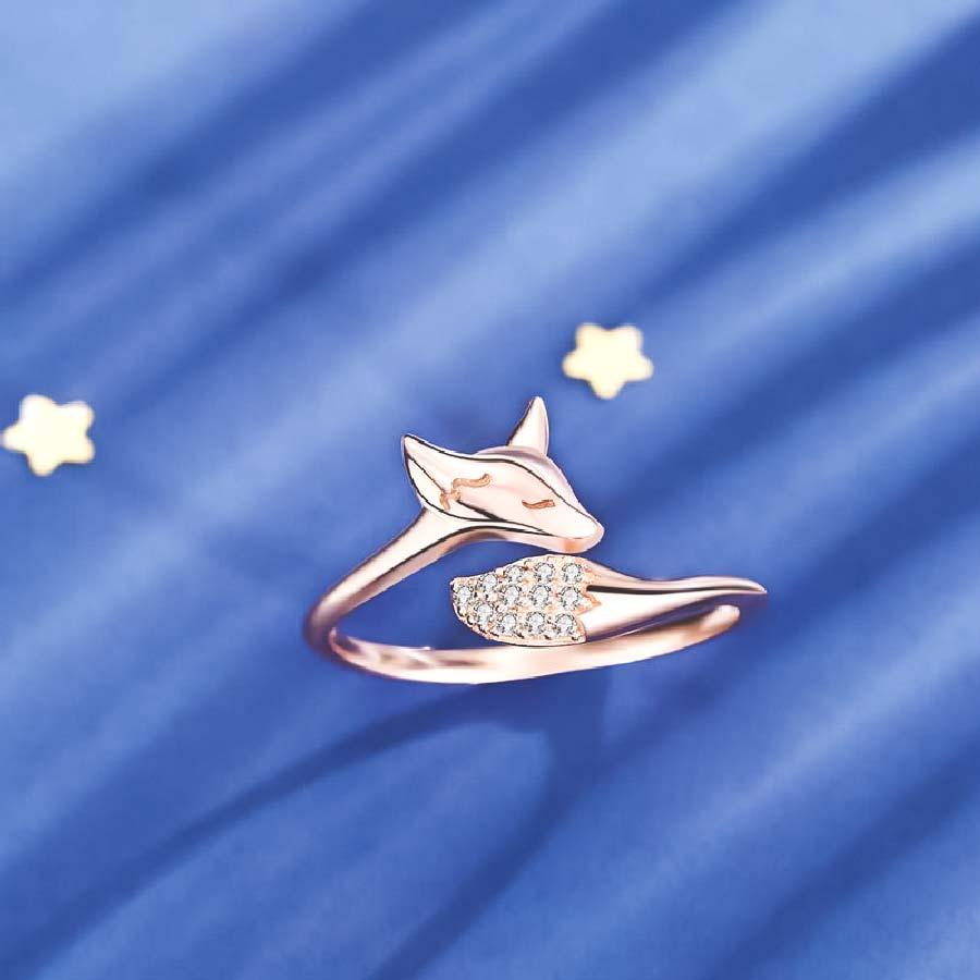 Bague le petit renard endormi - Le Petit Fermier