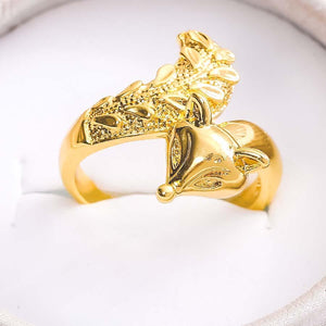 Bague le renard doré - Le Petit Fermier