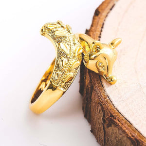 Bague le renard doré - Le Petit Fermier