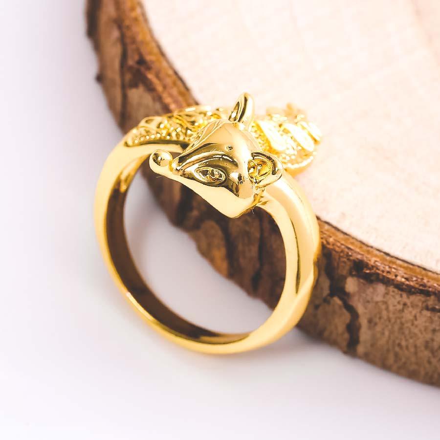 Bague le renard doré - Le Petit Fermier