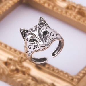 Bague masque de Kitsune - Le Petit Fermier