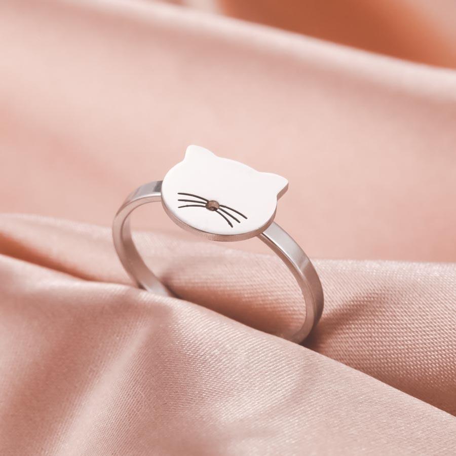 Bague moustache de chat - Le Petit Fermier