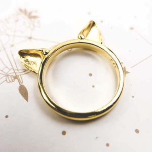 Bague oreilles de chat d'or - Le Petit Fermier