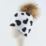 Bonnet au motif vache - Le Petit Fermier