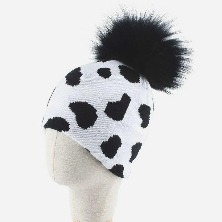 Bonnet au motif vache - Le Petit Fermier