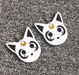 Boucles d'oreilles chat dessin animé - Le Petit Fermier