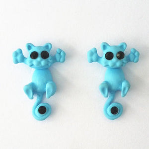 Boucles d'oreilles chat mignon - Le Petit Fermier