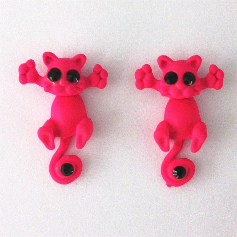Boucles d'oreilles chat mignon - Le Petit Fermier