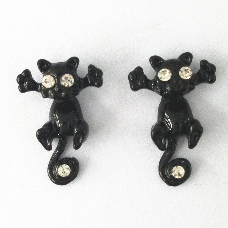 Boucles d'oreilles chat mignon - Le Petit Fermier