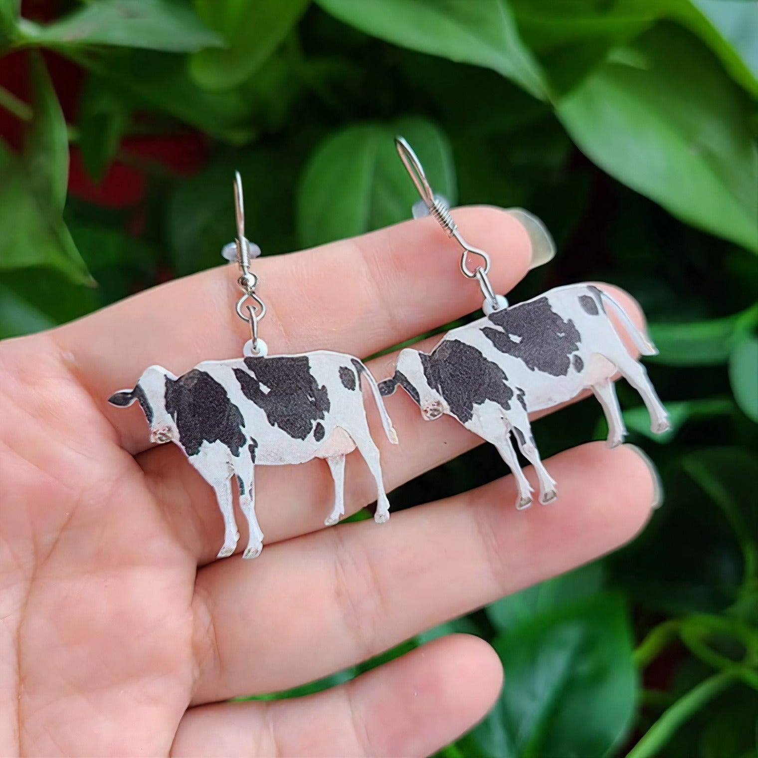 Boucles d'oreilles les vaches laitières - Le Petit Fermier