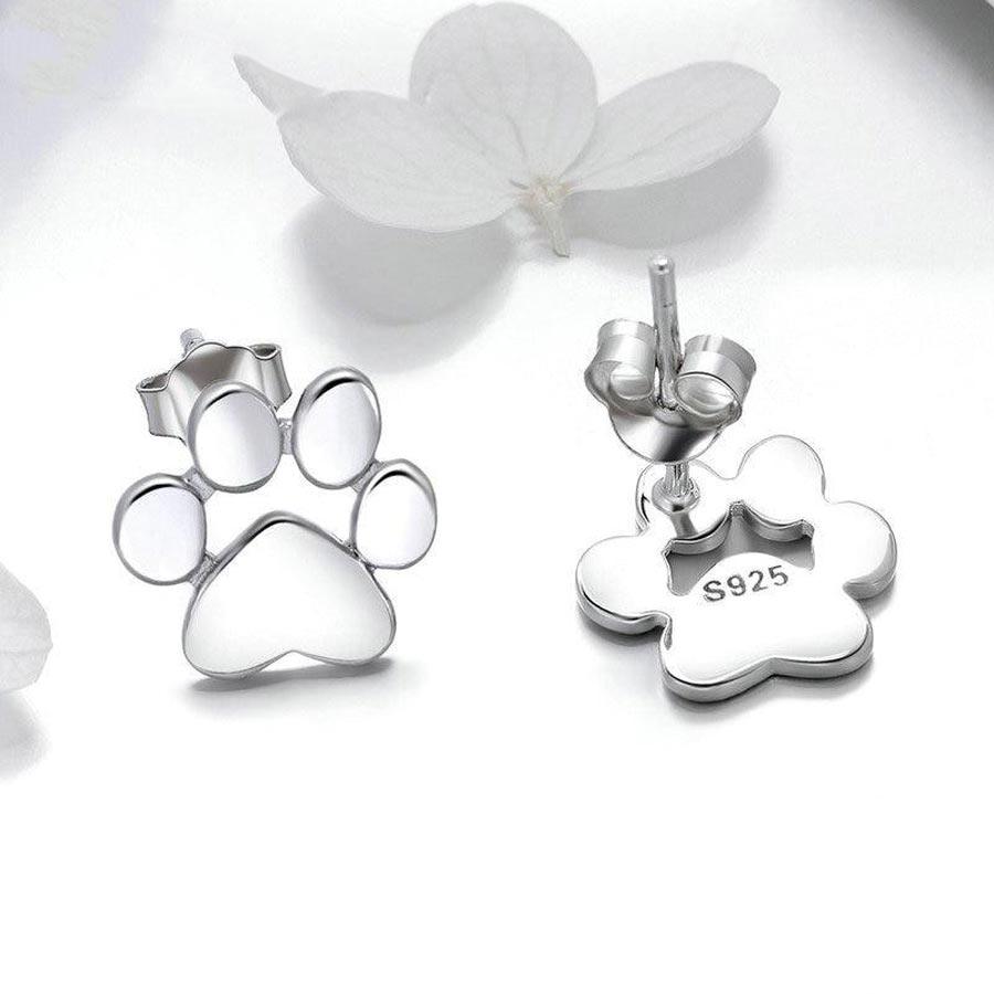 Boucles d'oreilles patte de chat - Le Petit Fermier