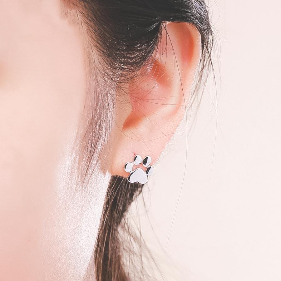 Boucles d'oreilles patte de chat - Le Petit Fermier