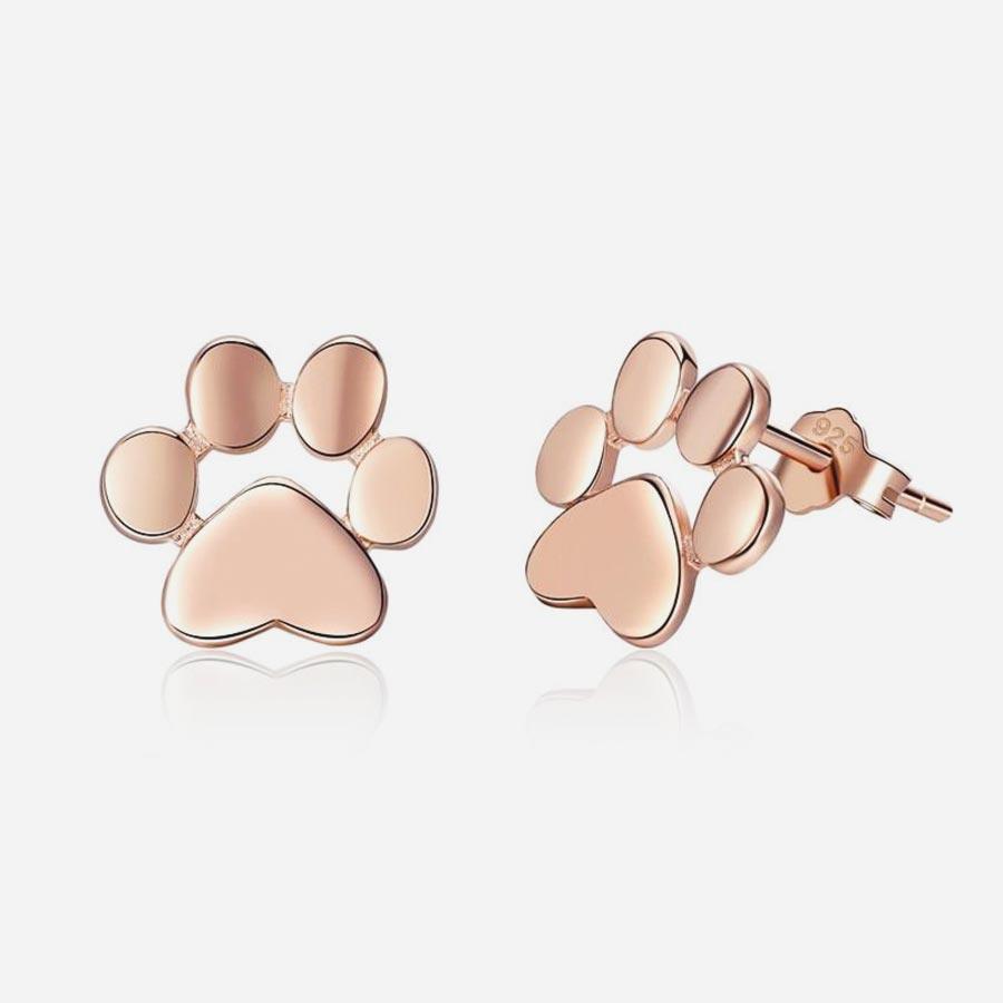 Boucles d'oreilles patte de chat - Le Petit Fermier