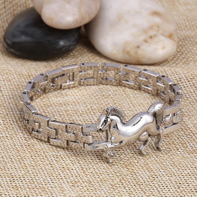 Bracelet de chaîne cheval - Le Petit Fermier