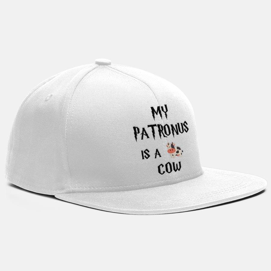Caquette blanche my patronus is a cow - Le Petit Fermier
