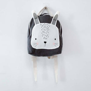 Cartable gris lapin pour enfant - Le Petit Fermier