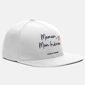Casquette blanche maman mon héros - Le Petit Fermier